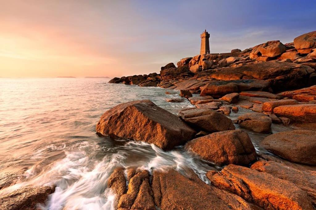 Maison - Villa Bord De Mer, Cote De Granit Rose Perros-Guirec Εξωτερικό φωτογραφία